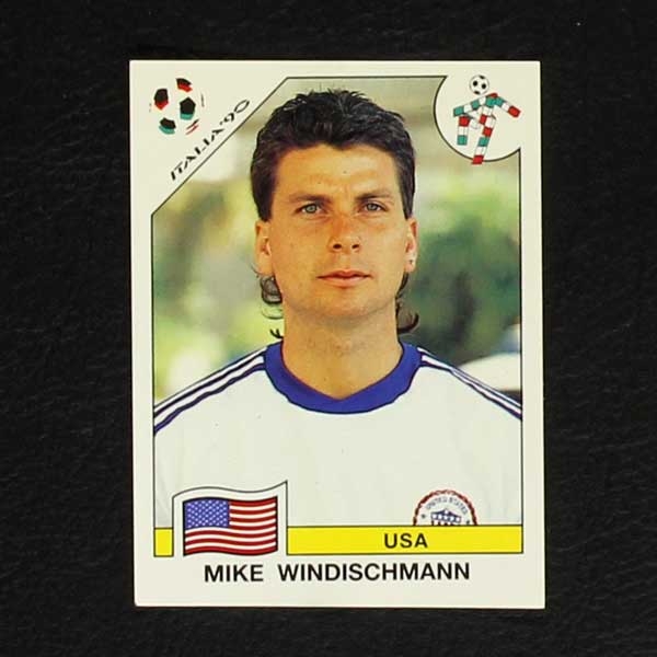 Italia 90 No. 101 Panini sticker Mike Windischmann
