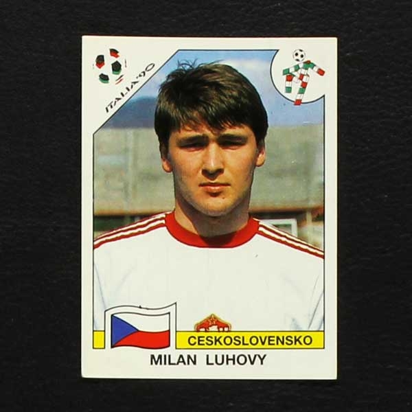 Italia 90 Nr. 093 Panini Sticker Milan Luhovy