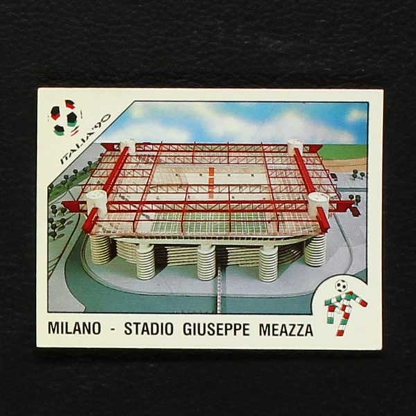 Italia 90 No. 020 Panini Sticker Milano - Stadio Guiseppe Meazza