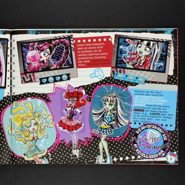 Monster High we are Panini sticker album complete