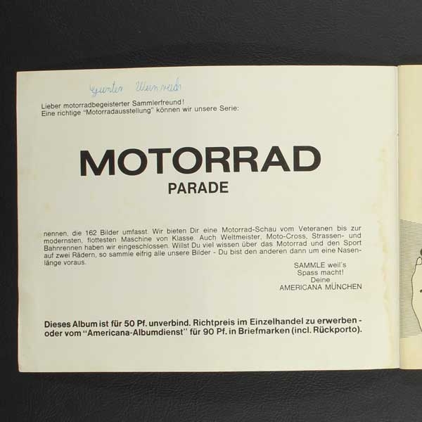 Motorrad Parade Americana Album komplett