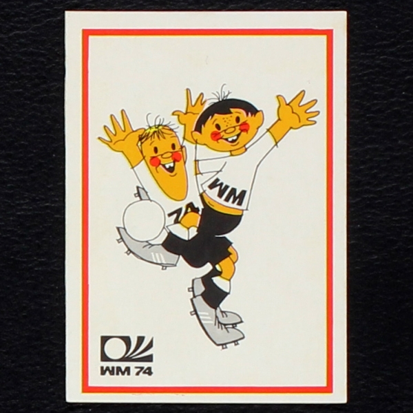 Tip und Tap Sticker Nr. 68 Panini - München 74