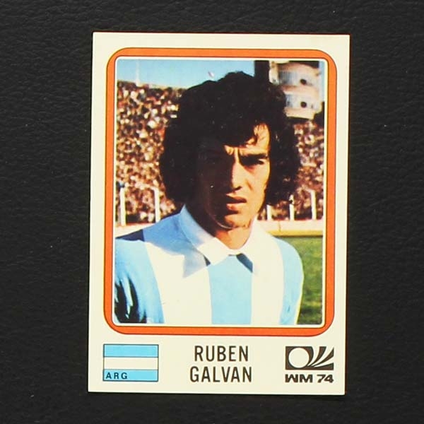 München 74 Nr. 329 Panini Sticker Ruben Galvan