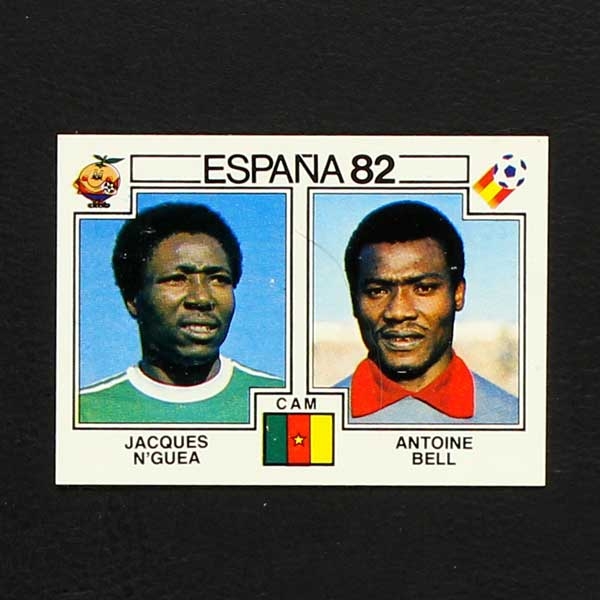 Espana 82 Nr. 099 Panini Sticker N'Guea / Bell