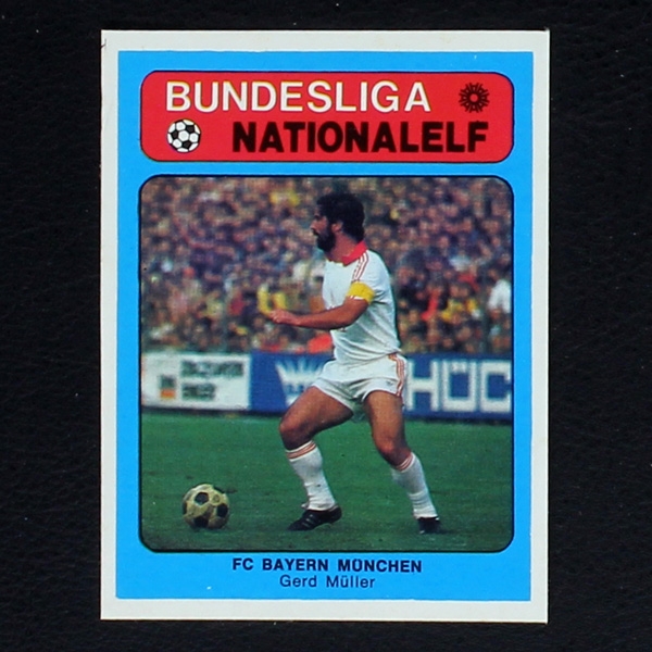 Gerd Müller Americana Card No. 148 - Bundesliga Nationalelf 1978