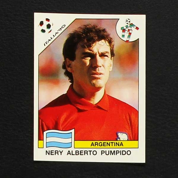 Italia 90 No. 115 Panini sticker Nery Alberto Pumpido