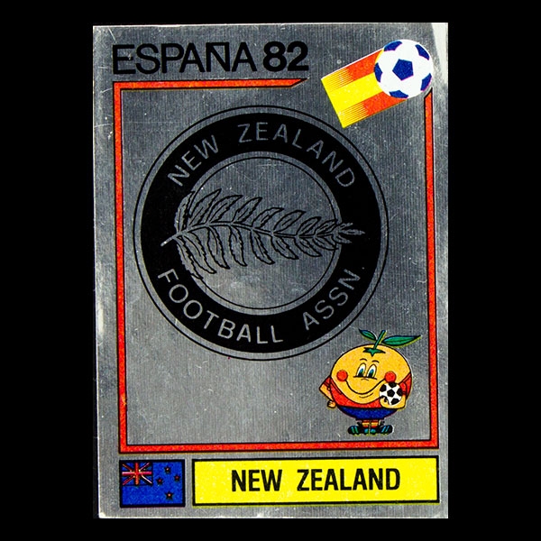 Espana 82 Nr. 418 Panini Sticker New Zealand Wappen