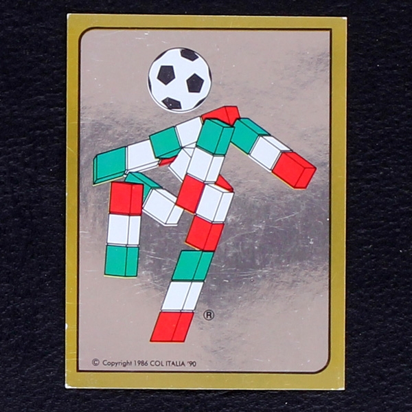 Italia 90 Nr. 004 Panini Sticker Maskottchen