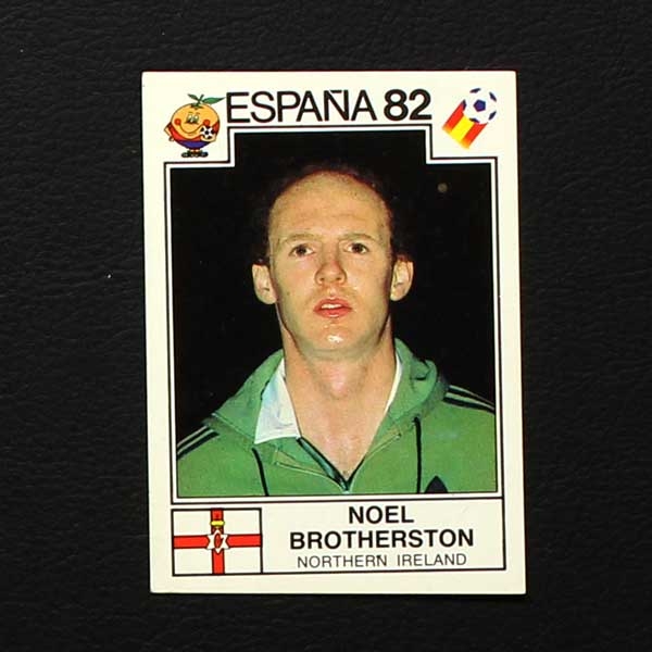 Espana 82 No. 337 Panini sticker Noel Brotherston