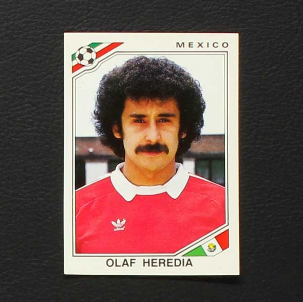 Mexico 86 No. 127 Panini sticker Olaf Heredia