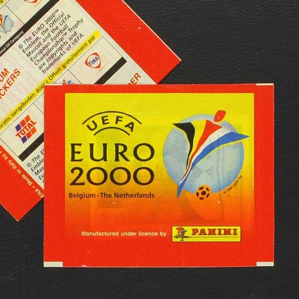 Euro 2000 Panini Sticker Tüte Variante Total