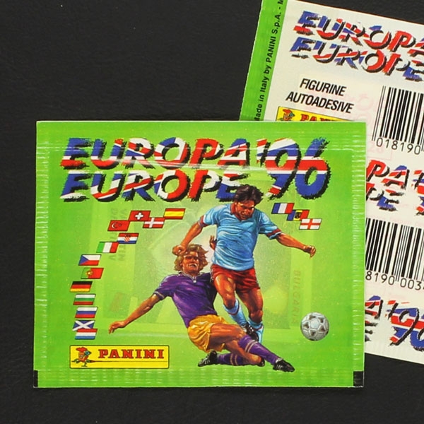 Euro 96 Panini Sticker Tüte - Hochformat Version