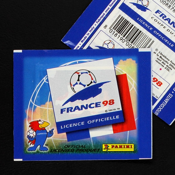 France 98 WM Panini sticker bag