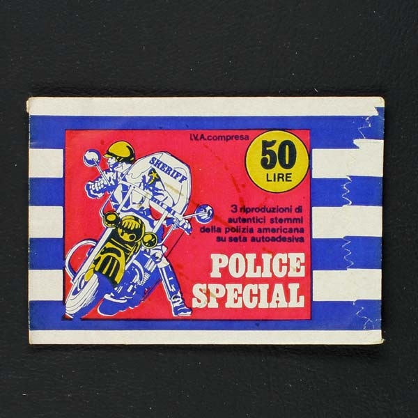 Police Special sticker bag