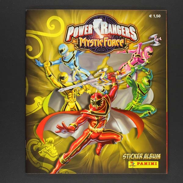 25 Tüten Sticker OVP/ Panini Power Rangers Mystik Force