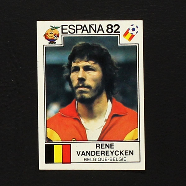 Espana 82 No. 209 Panini sticker Rene Vandereycken