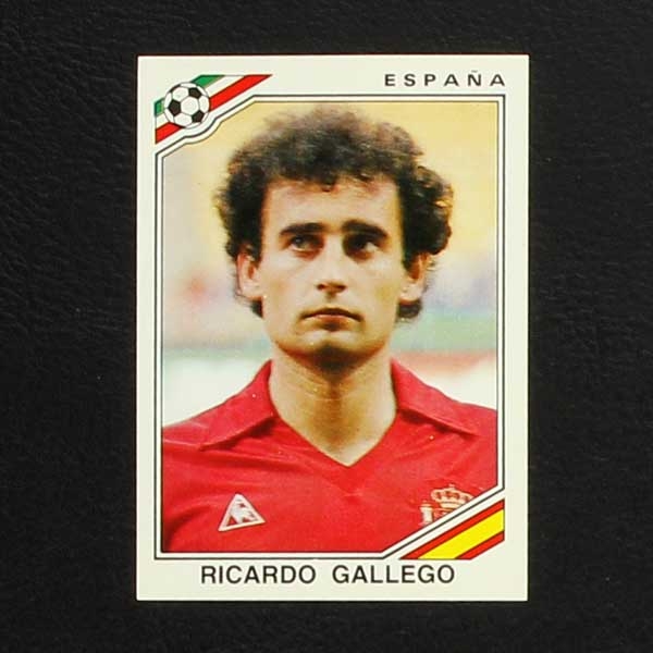 Mexico 86 No. 266 Panini sticker Ricardo Gallego