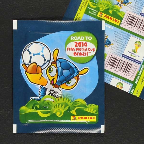 Road to Brasil 2014 Panini sticker bag Turkey