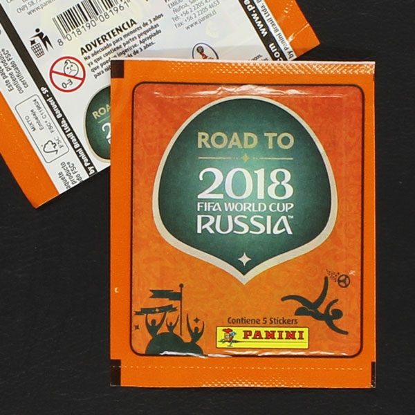 Road to Russia 2018 Panini Sticker Tüte