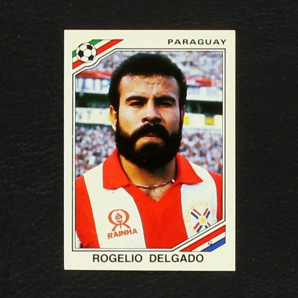 Mexico 86 No. 152 Panini sticker Rogelio Delgado