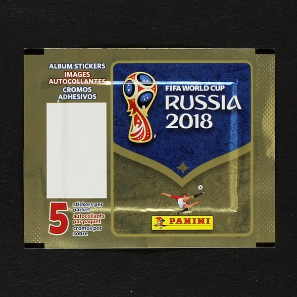 Russia 2018 Panini sticker bag US Variant without barcode