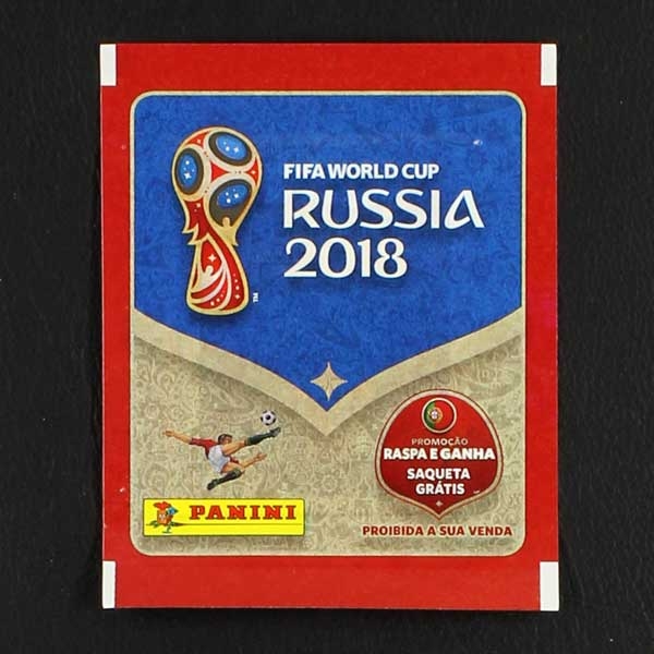 Russia 2018 Panini Sticker Tüte portugisische gratis Variante