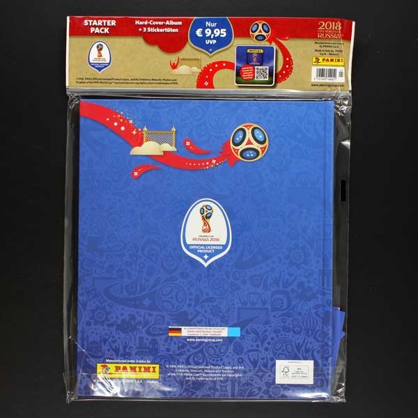 Russia 2018 Panini empty sticker album Hardtcover