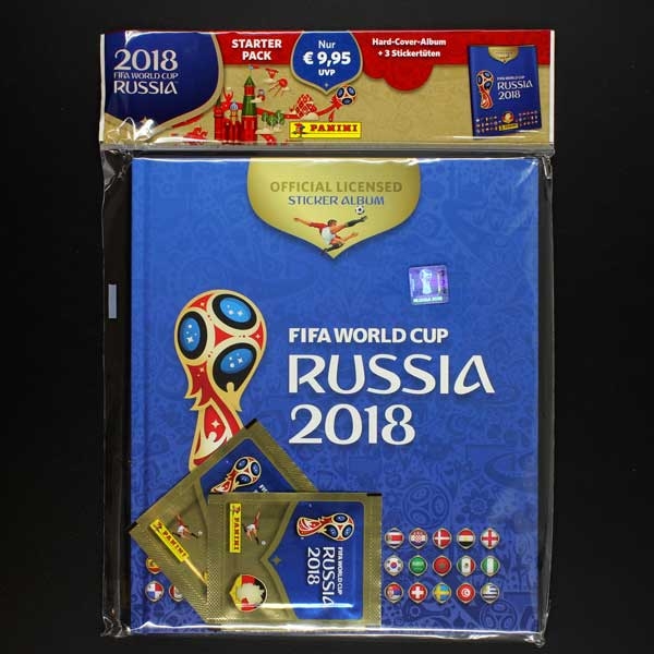 Russia 2018 Panini empty sticker album Hardtcover