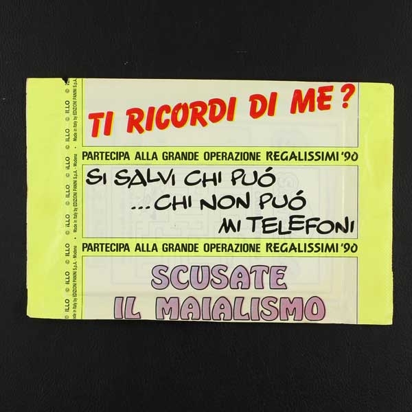 Mega Salvi Stickers Panini Sticker Tüte