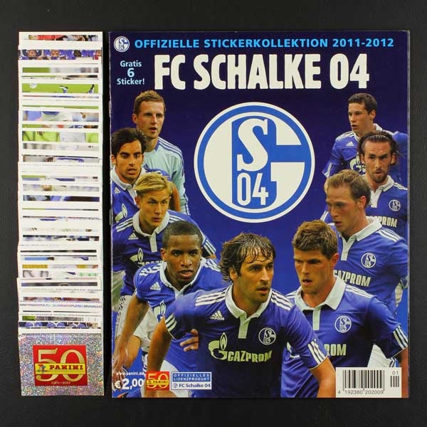 deutsches Leeralbum rar !!! Panini: FC Schalke 04 Saison 2011/2012