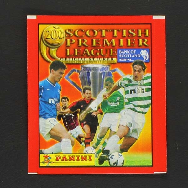 Scottish Premier League 2000 Panini sticker bag