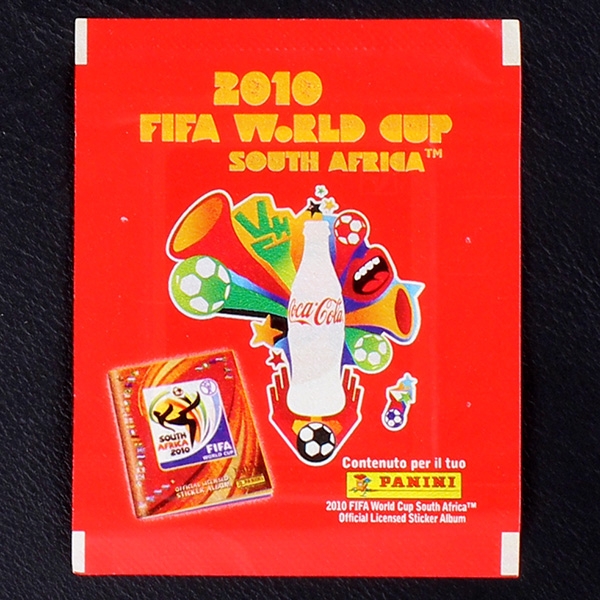 South Africa 2010 Panini sticker bag - Italian Coca Cola Version