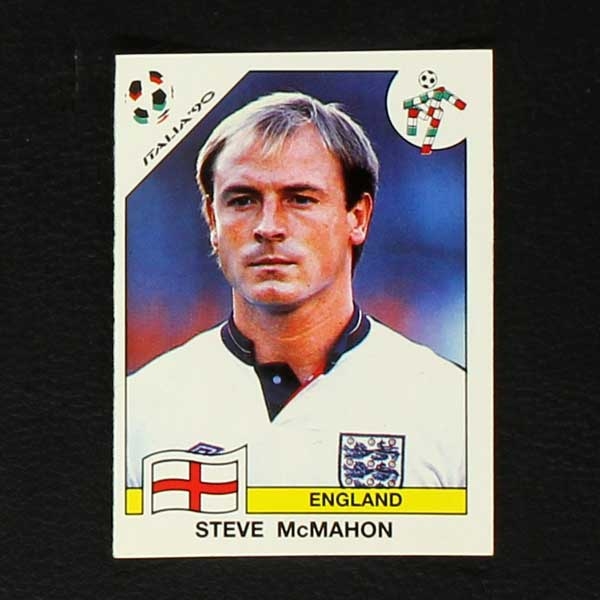 Italia 90 No. 392 Panini sticker Steve McMahon