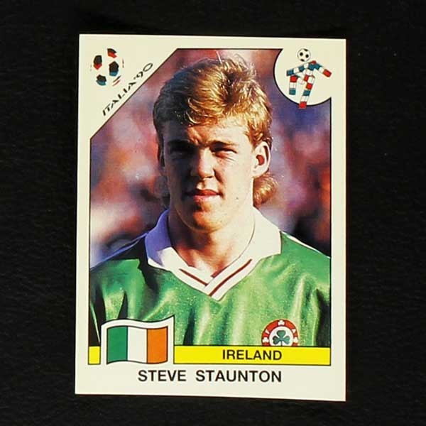 Italia 90 Nr. 429 Panini Sticker Steve Staunton