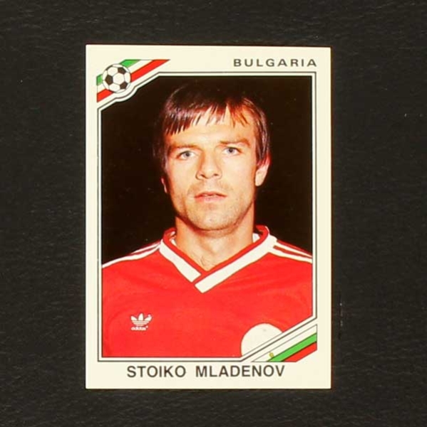 Mexico 86 No. 070 Panini sticker Stoiko Mladenov