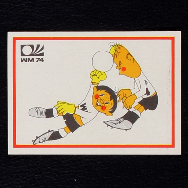 Tip und Tap Sticker Nr. 63 Panini - München 74