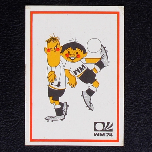 Tip und Tap Sticker Nr. 64 Panini - München 74