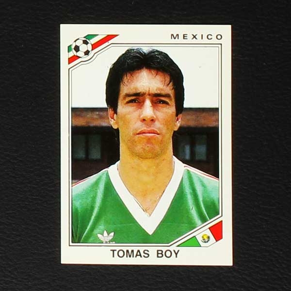 Mexico 86 No. 121 Panini sticker Tomas Boy