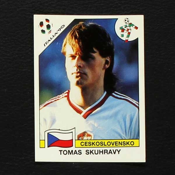 Italia 90 Nr. 094 Panini Sticker Tomas Skuhravy