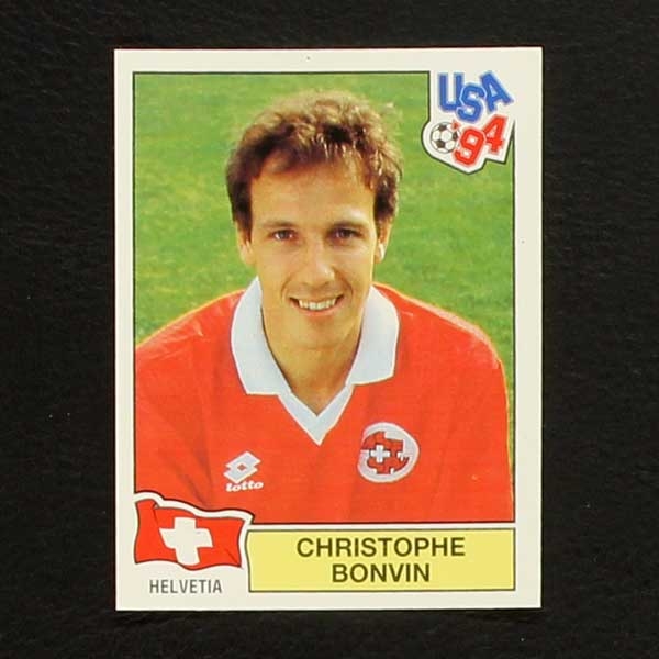 USA 94 Nr. 033 Panini Sticker Christophe Bonvin