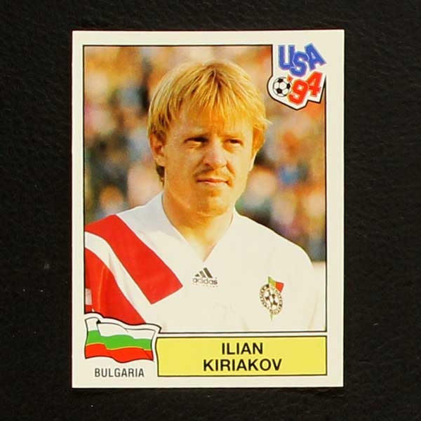 USA 94 Nr. 249 Panini Sticker Ilian Kiriakov
