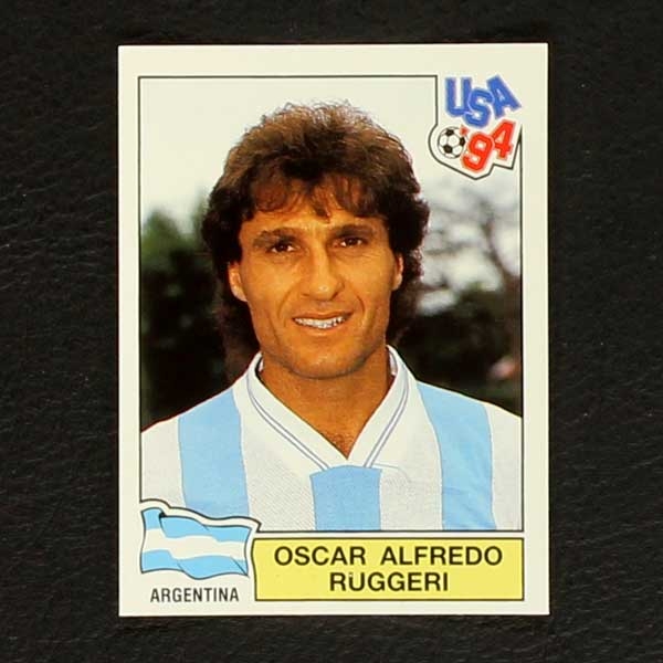 USA 94 Nr. 208 Panini Sticker Oscar Alfredo Ruggeri