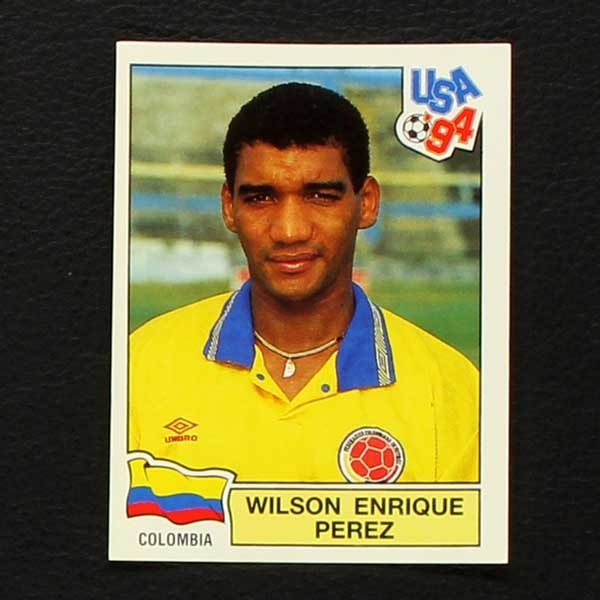 USA 94 Nr. 040 Panini Sticker Wilson Enrique Perez