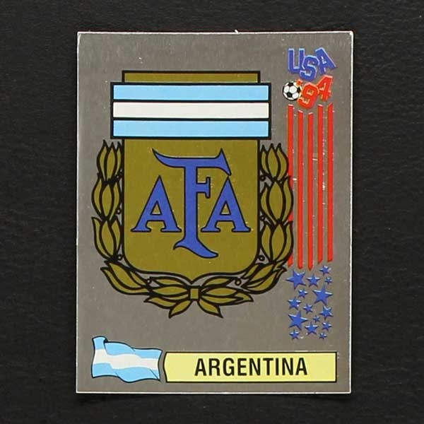 USA 94 No. 209 Panini sticker badge Argentina