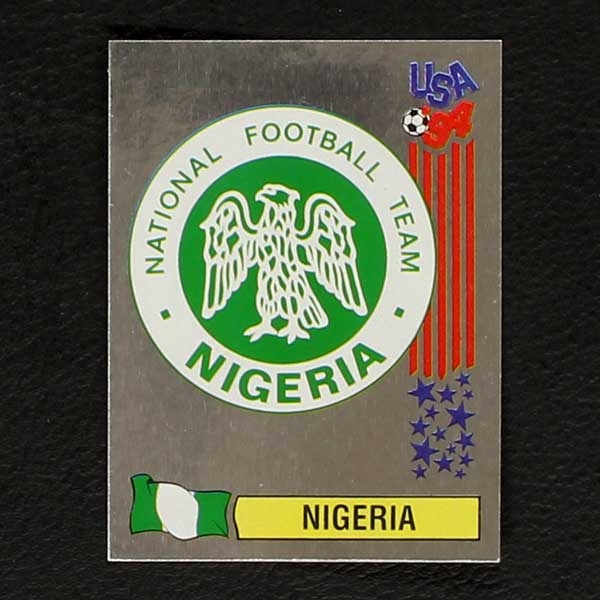 USA 94 No. 195 Panini sticker badge Nigeria
