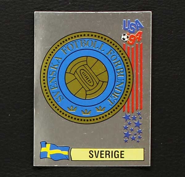 USA 94 Nr. 115 Panini Sticker Wappen Sverige