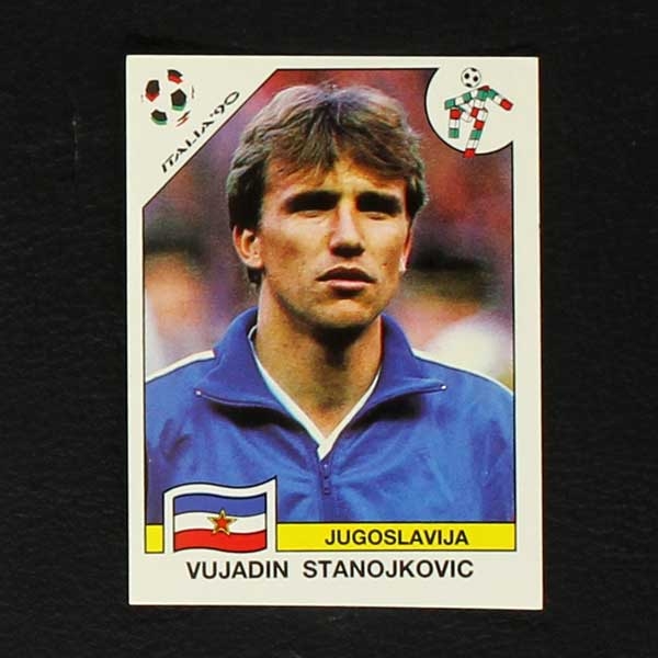 Italia 90 Nr. 271 Panini Sticker Vujadin Stanjkovic