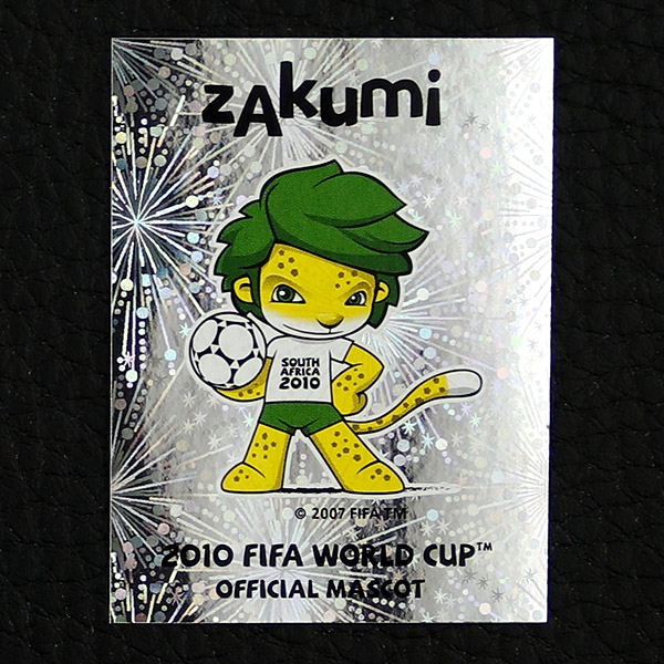 Mascot Panini Sticker No. 29 - South Africa 2010