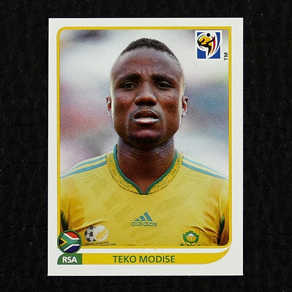 Teko Modise Panini Sticker No. 41 - South Africa 2010