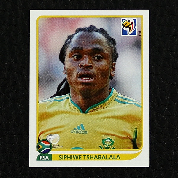 Siphiwe Tshabalala Panini Sticker No. 42 - South Africa 2010